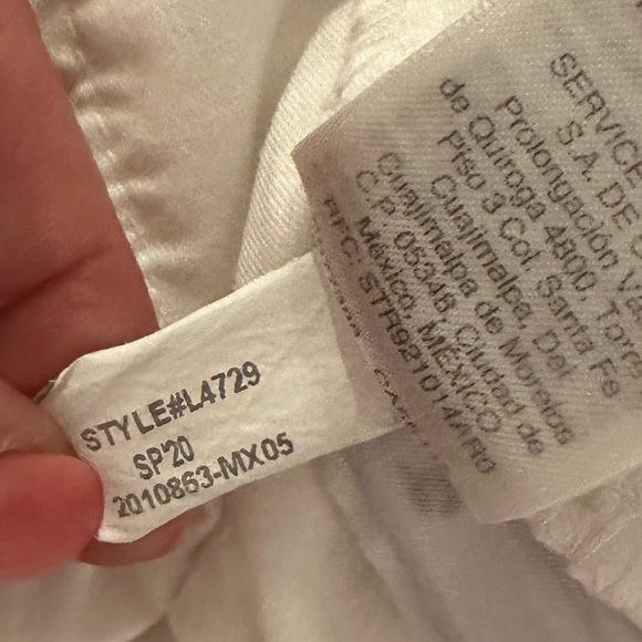 J. Crew 10" Vintage Slim-Straight Jean in White - Picture 11 of 16